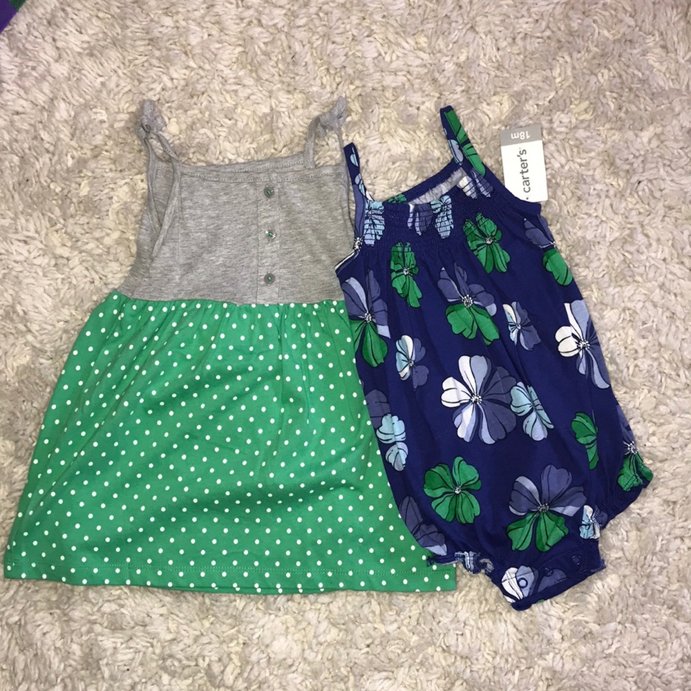 Dress and romper set